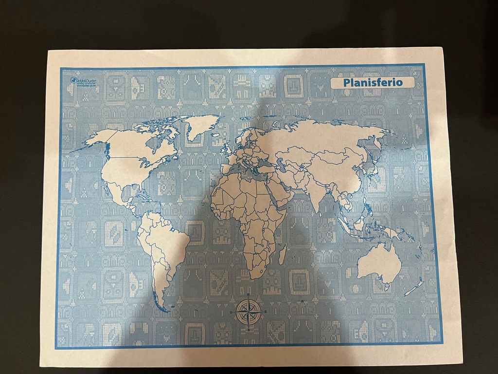 [DIST02904] MAPA PLANISFERIO