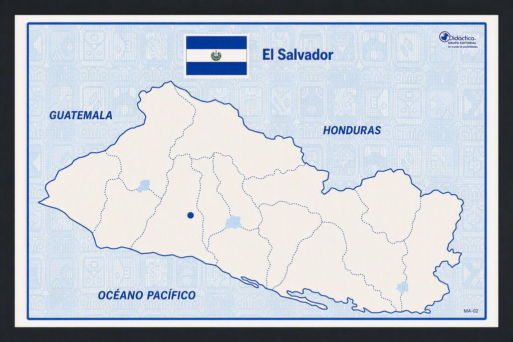 MAPA DE EL SALVADOR