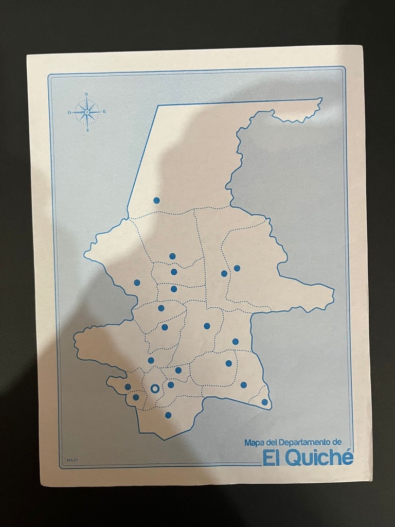 MAPA DE QUICHE