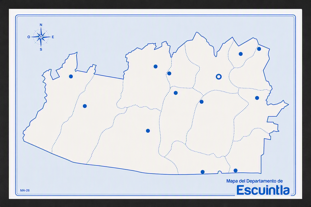 MAPA DE ESCUINTLA