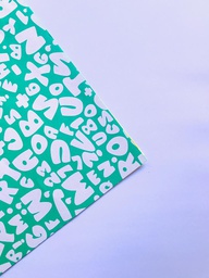 ARIEL COVER AQUA ESTAMPADO
