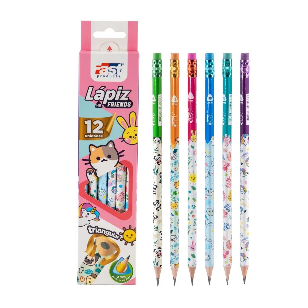 [DIST03014] LAPIZ FAST TRIANGULAR NIÑO/NIÑA