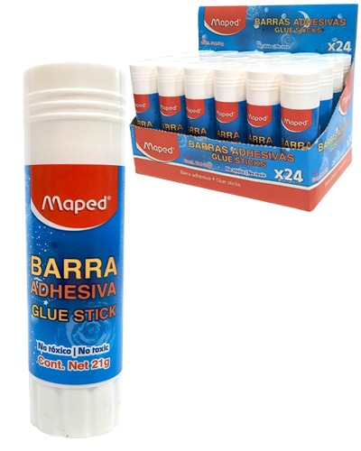 GOMA EN BARRA MAPED 747211 21GR. BLANCO