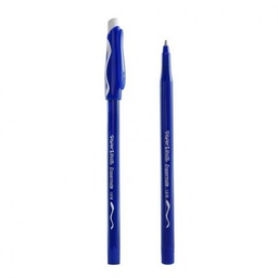 BOLIGRAFO PAPER MATE ERASER MATE  AZUL CX12