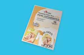 [DIST03155] PAPEL FOTO CARTA TRANSFER TELA CLARA
