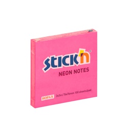 BLOCK STICKN NEON 3X3" FUCSIA COD. 21165