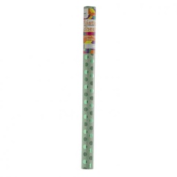 CONTAC ADHESIVO FAST ROLLO CIRCULOS VERDE