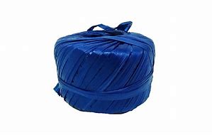 [DIST03242] RAFIA PLASTICA  AZUL FUERTE (13)