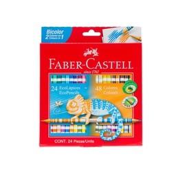 CRAYON DE MADERA FABER CASTELL LARGO 24-48 BI