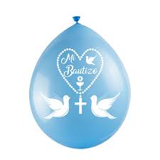 [DIST03277] GLOBO PALMERITO CHAPIN OCASION BAUTIZO