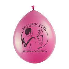 GLOBO PALMERITO CHAPIN OCASION PRIMERA COMUNION