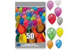 [DIST03285] GLOBO TILLY NACARADO SURTIDO BOLSA 50U.