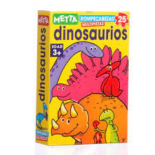 ROMPE CABEZAS METTA DINOSAURIO 25 PCS