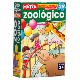 ROMPE CABEZAS ZOOLOGICO 25 PCS. METTA