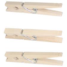 GANCHO DE MADERA PARA ROPA PAQX20