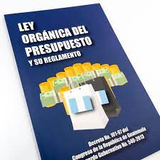 LEY ORGANICA DEL PRESUPUESTO