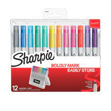 ESTUCHE SHARPIE 1983180 12 COLORES BRILLANTES