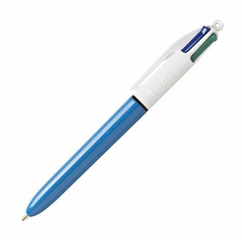 BOLIGRAFO BIC RETRACTIL 4 COLORES CX12