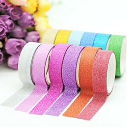 MASKING TAPE DECORADO TUBO 10PCS.