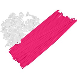 PORTA GLOBOS  FUCSIA