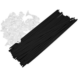 [DIST03536] PORTA GLOBOS  NEGRO