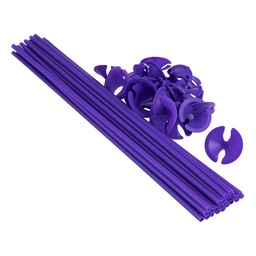 [DIST03537] PORTA GLOBOS  MORADO