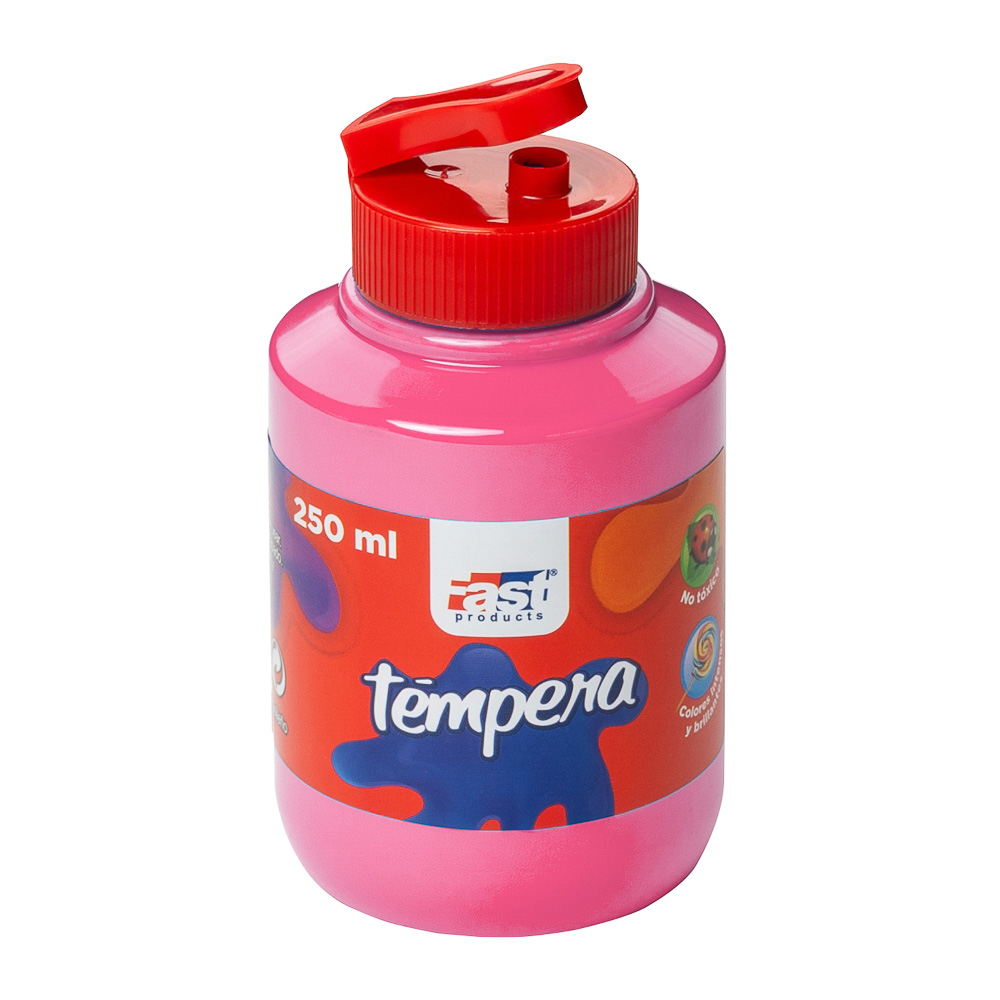 TEMPERA FAST 250ML 537 COLOR ROSADO