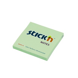 [DIST03610] BLOCK STICKN VERDE 3X3" COD. 21150