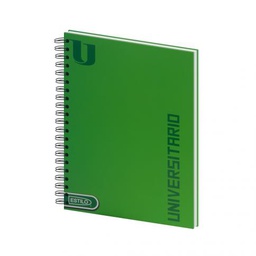 [DIST03660] CUADERNO C/ESPIRAL ESTILO 210H T/DURA UNIVERSITARIO