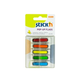 [DIST03703] BANDERITAS STICKN C/DISPENS. 5 COL. COD. 26003