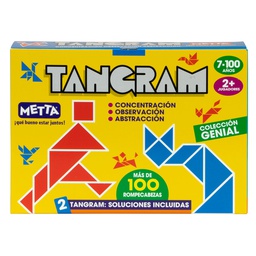 TANGRAM METTA AMARILLO PEQUEÑO 1114