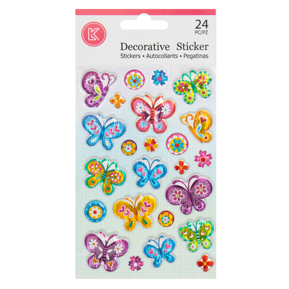 STICKER LK 02011 MARIPOSAS
