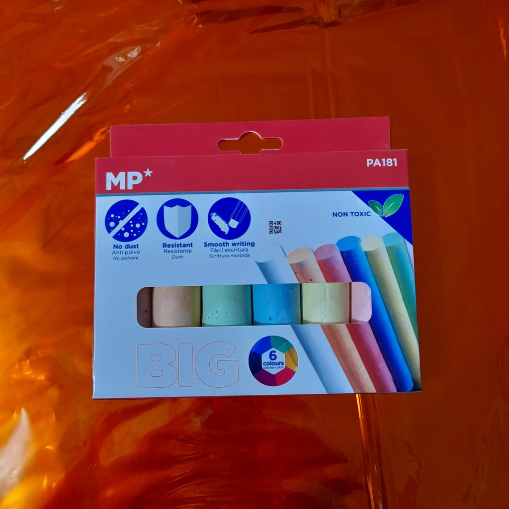 YESO COMPRIMIDO MP PA181 JUMBO 6 COLORES