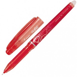 BOLIGRAFO PILOT FRIXION 0.7MM ROJO CX12