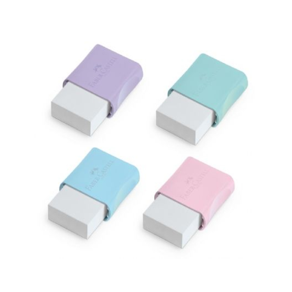 BORRADOR FABER CASTELL PLASTICO TK-7024 PASTEL (CX24)