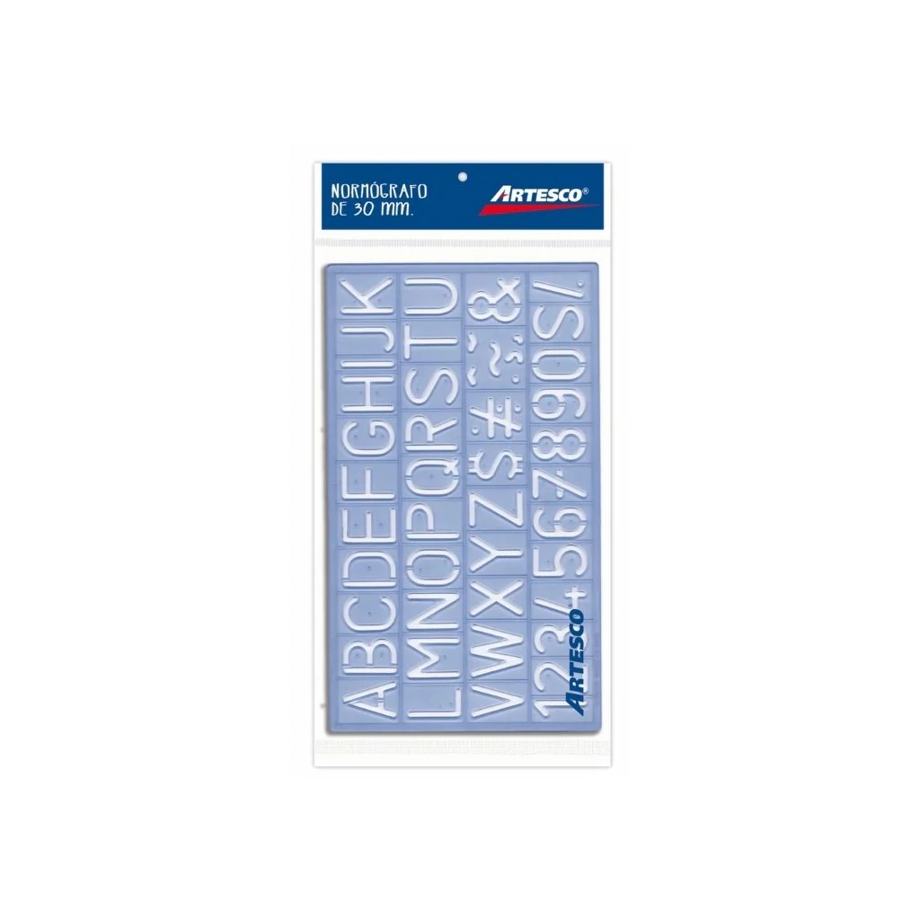 PLANTILLA ARTESCO 10253100 LETRAS