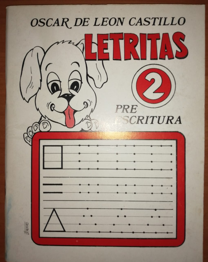 CUADERNILLO DE CALIGRAFIA  LETRITAS # 1