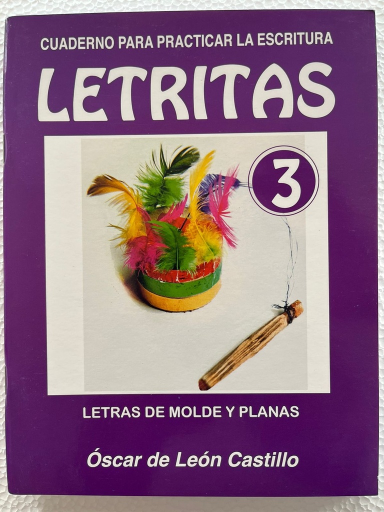 CUADERNILLO DE CALIGRAFIA  LETRITAS # 3
