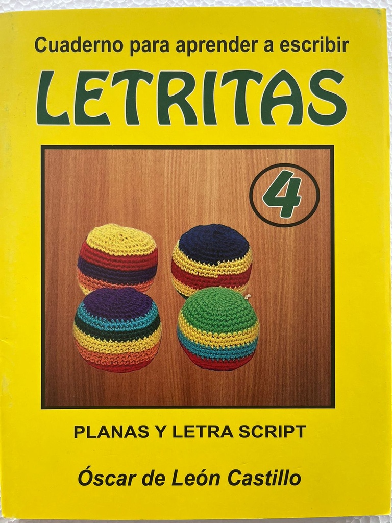 CUADERNILLO DE CALIGRAFIA  LETRITAS # 4