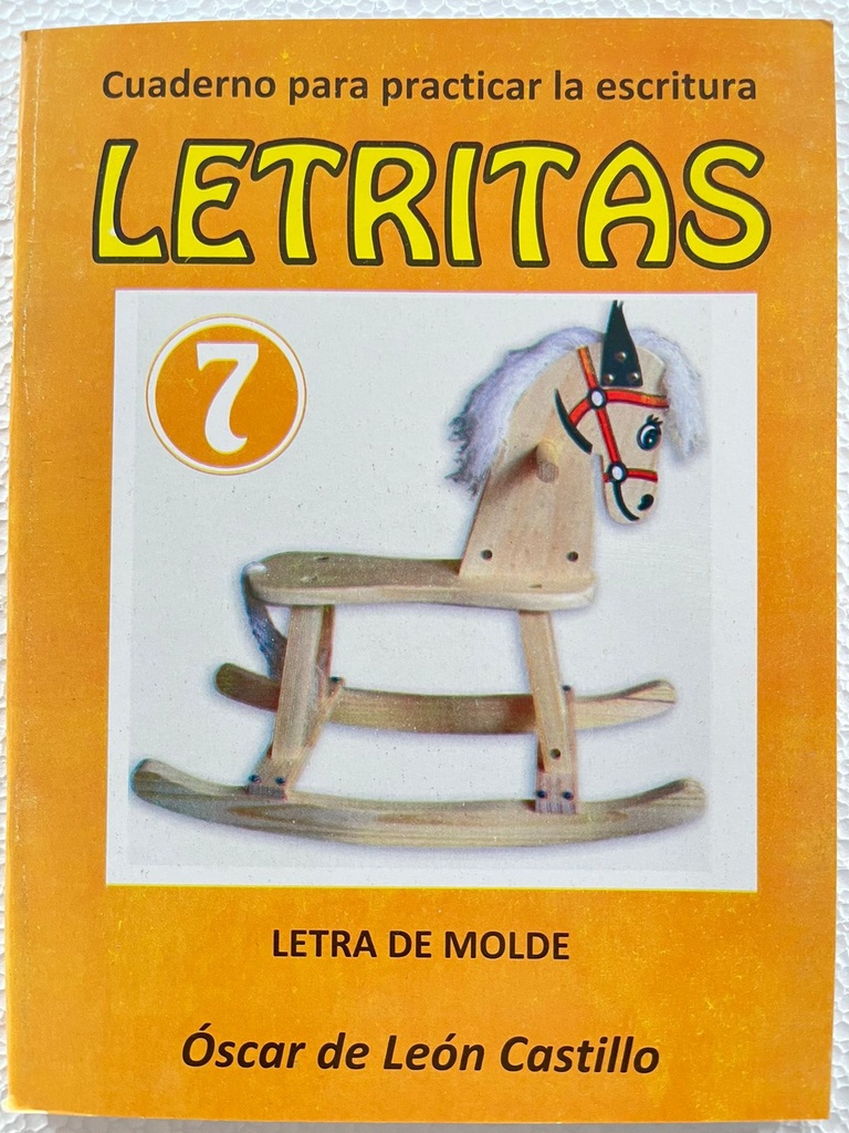 CUADERNILLO DE CALIGRAFIA  LETRITAS # 7