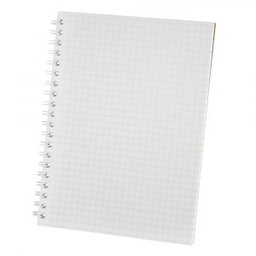 [DIST03942] CUADERNO C/ESPIRAL CONQUIS. 100H T/SUAVE T/CARTA CUADROS 5MM