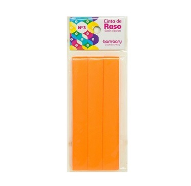 [DIST03982] LISTON EN MADEJA #3 NARANJA 210