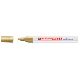MARCADOR EDDING 791-53 METALICO PUNTA MEDIANA  DORADO
