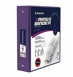 CARTAPACIO STUDMARK CON FUNDA  MORADO 375H 2 PLGS