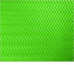 [DIST04154] FOAMY HOJA TEXT. ONDAS VERDE LIMON (PX10)