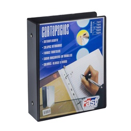 CARTAPACIO FAST OFICIO C/FUNDA DE 2" NEGRO