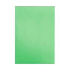[DIST04245] HOJA LINO ROYAL OFICIO  VERDE CLARO (190)