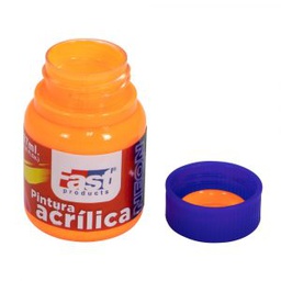 PINTURA ACRILICA FAST 37ML FLOURECENTE NARANJA