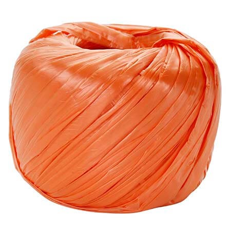 RAFIA PLASTICA NARANJA