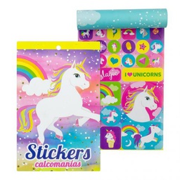 STICKER IDENTIFICADOR DE CUADERNO GRANMARK UNICORNIO